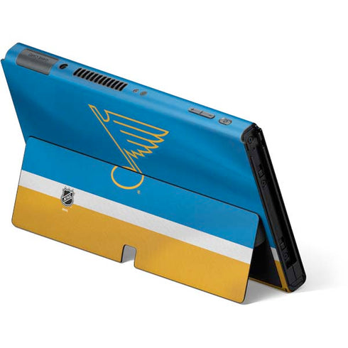 NHL St. Louis Blues Jersey Nintendo Switch OLED (2021) Skin